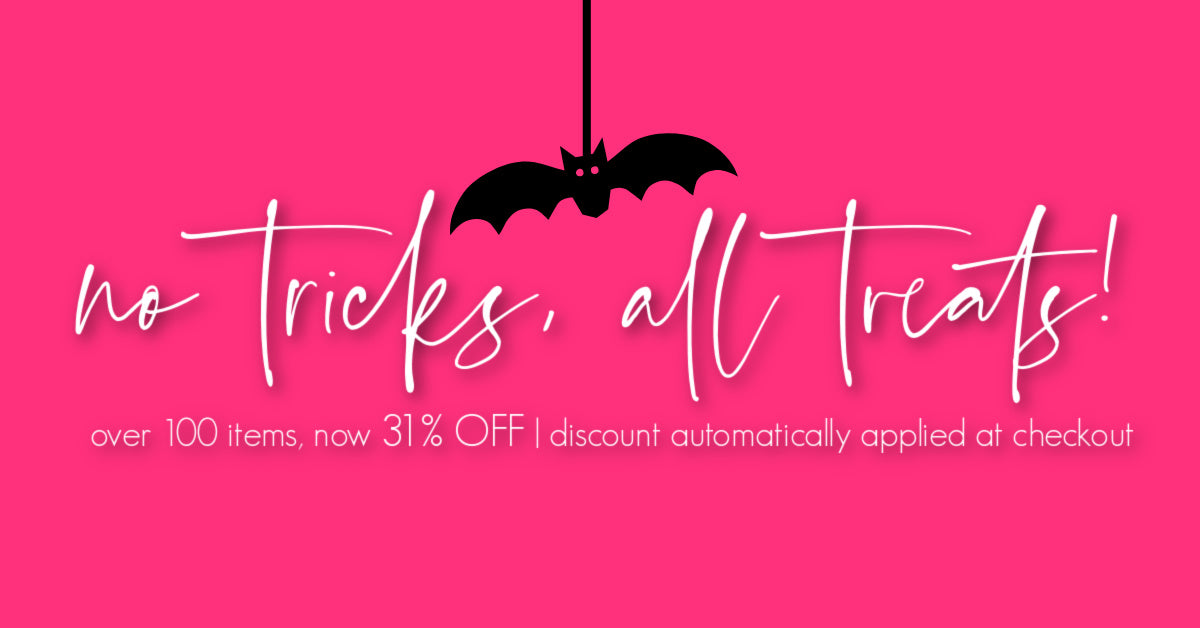 No Tricks, All Treats SALE Tagged "home" Sugar Boutique