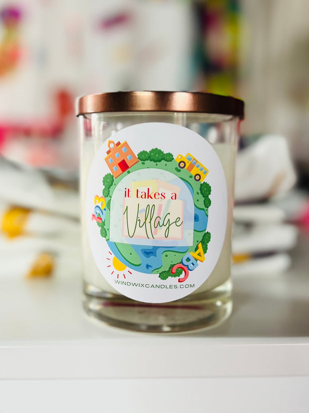 It Takes a Village Candle | Sunwashed