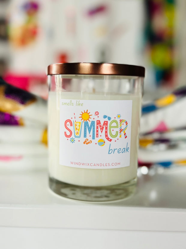 Feels Like Summer Break Candle | Pink Sands