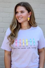 Color The World With Kindness Tee