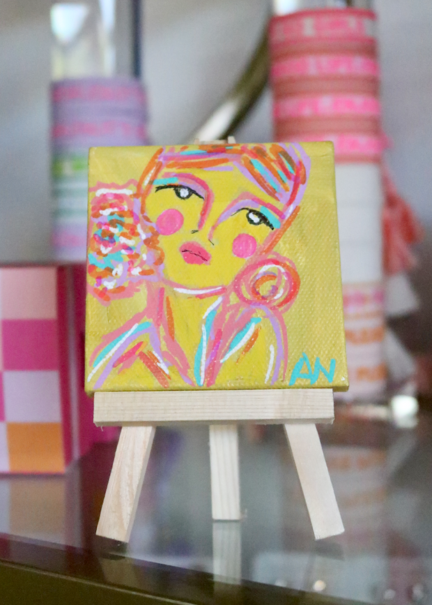 Dreamer Lady Mini Canvas
