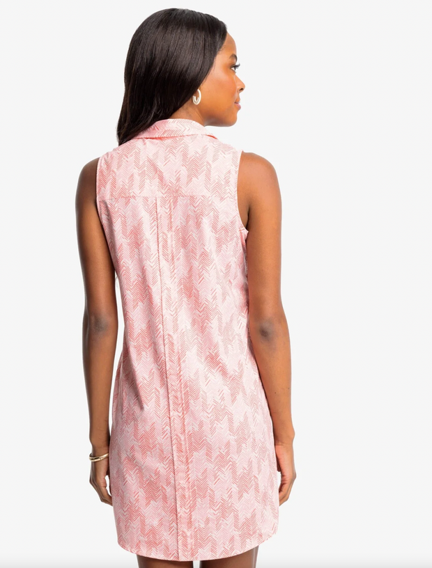 Kamryn brrr Intercoastal Sleeveless Dress | Rose Blush - XL