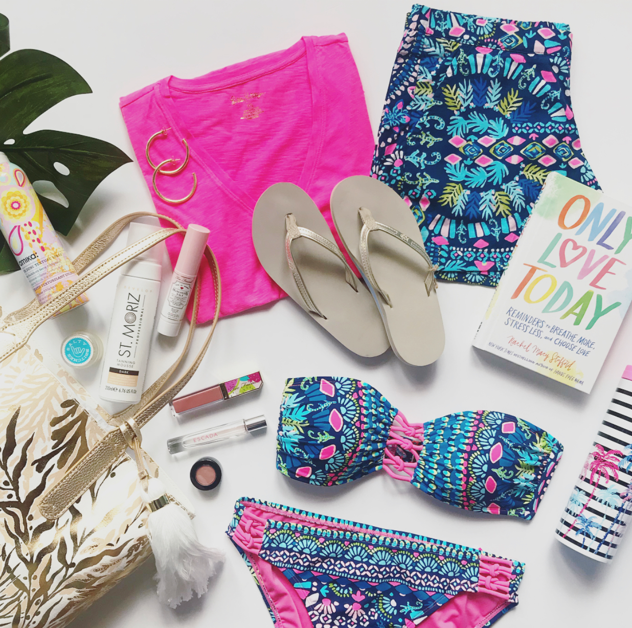 my spring break bag.