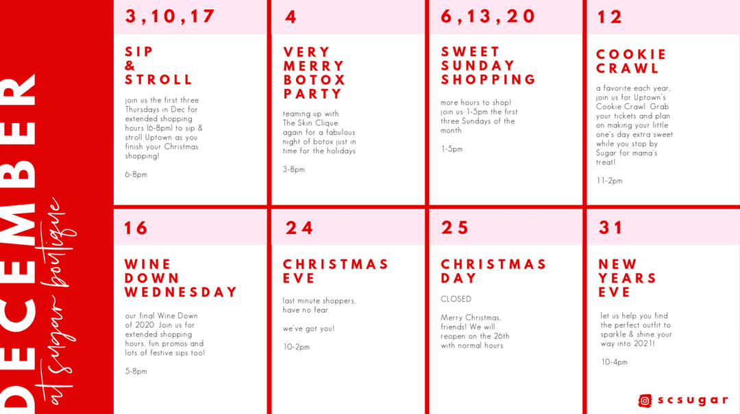december events