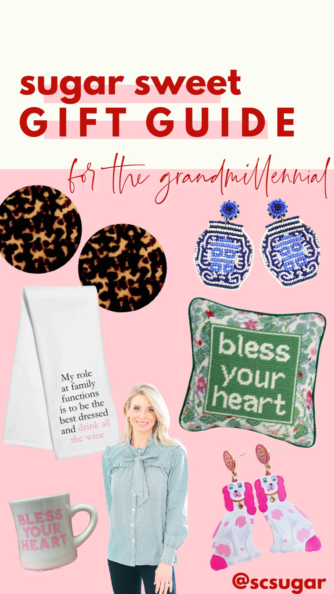 sugar sweet gift guide :: grandmillennial