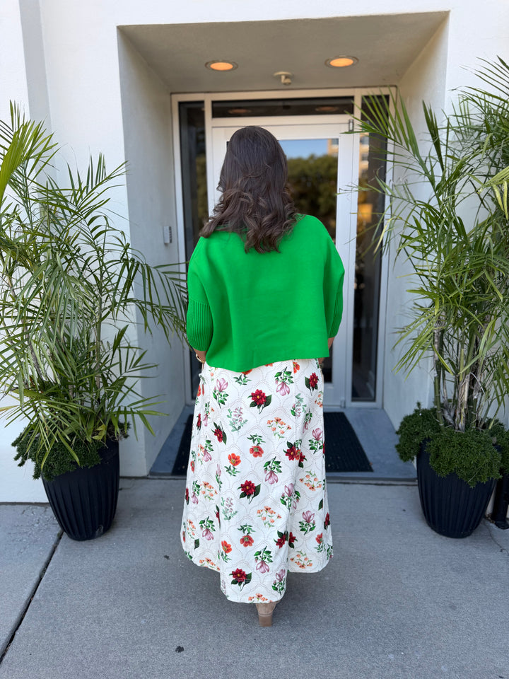 Aja Sweater | Kelly Green