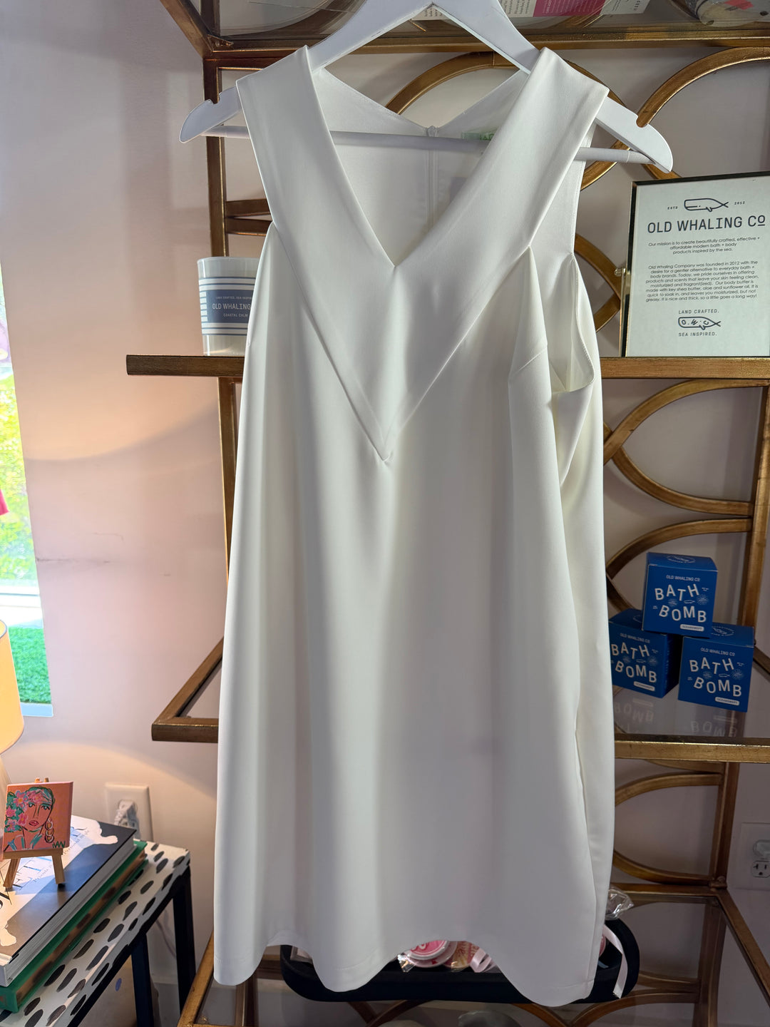 Olivia Dress | White