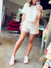 Knox Looped Terry Short | Natural