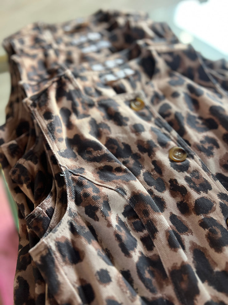 Lagos Leopard Vest