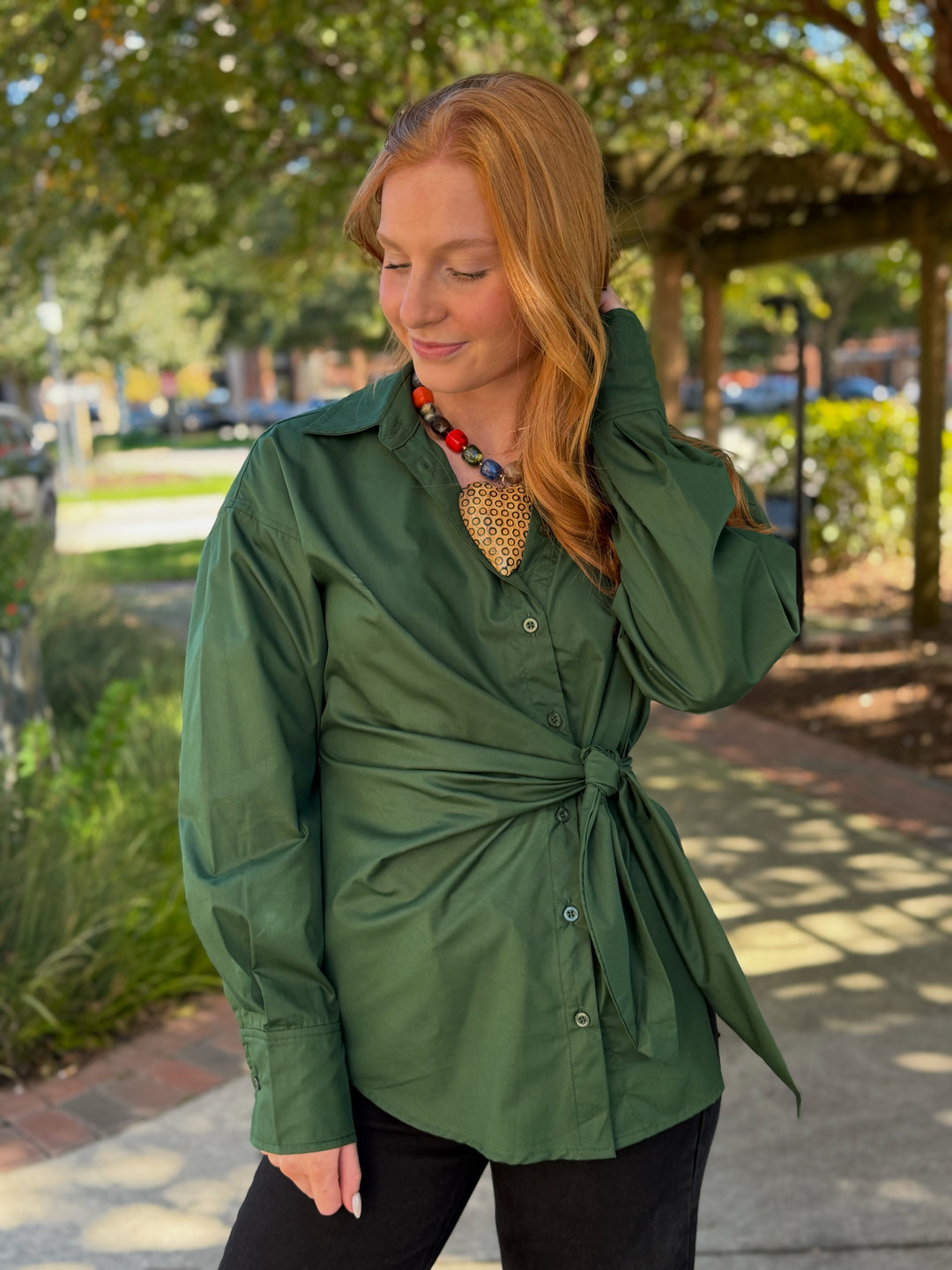 Ivy Wrap Blouse