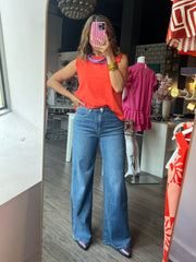 City Wide Leg Denim