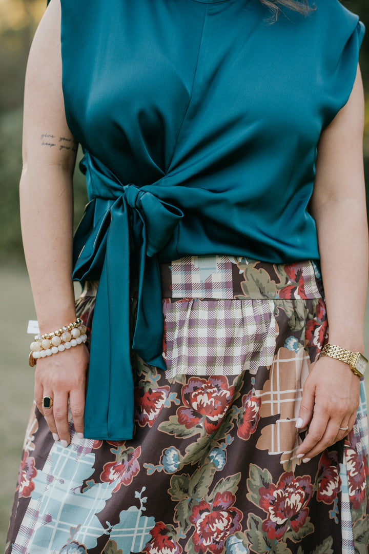 Lindsey Wrap Blouse