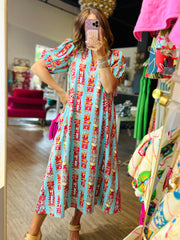 Hampton Dress | Iconic Iris