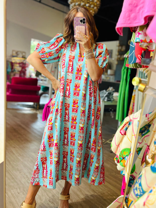 Hampton Dress | Iconic Iris