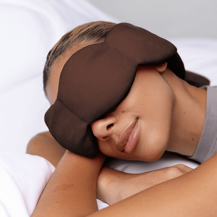Weighted Sleep Eye Mask | Espresso