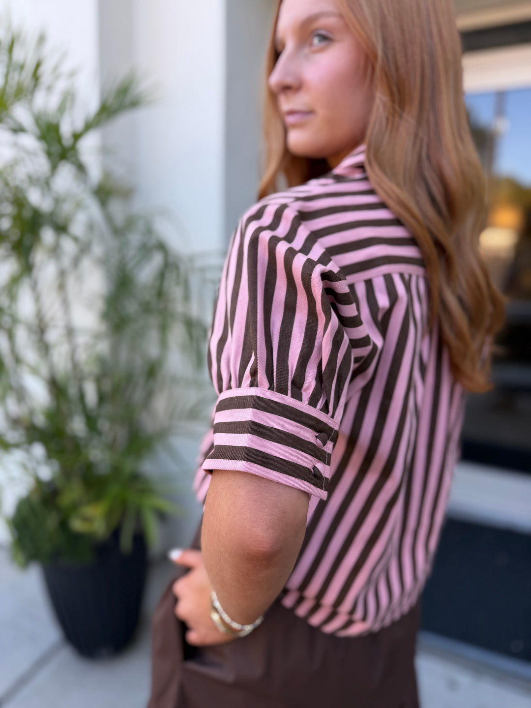 Rosie Striped Blouse