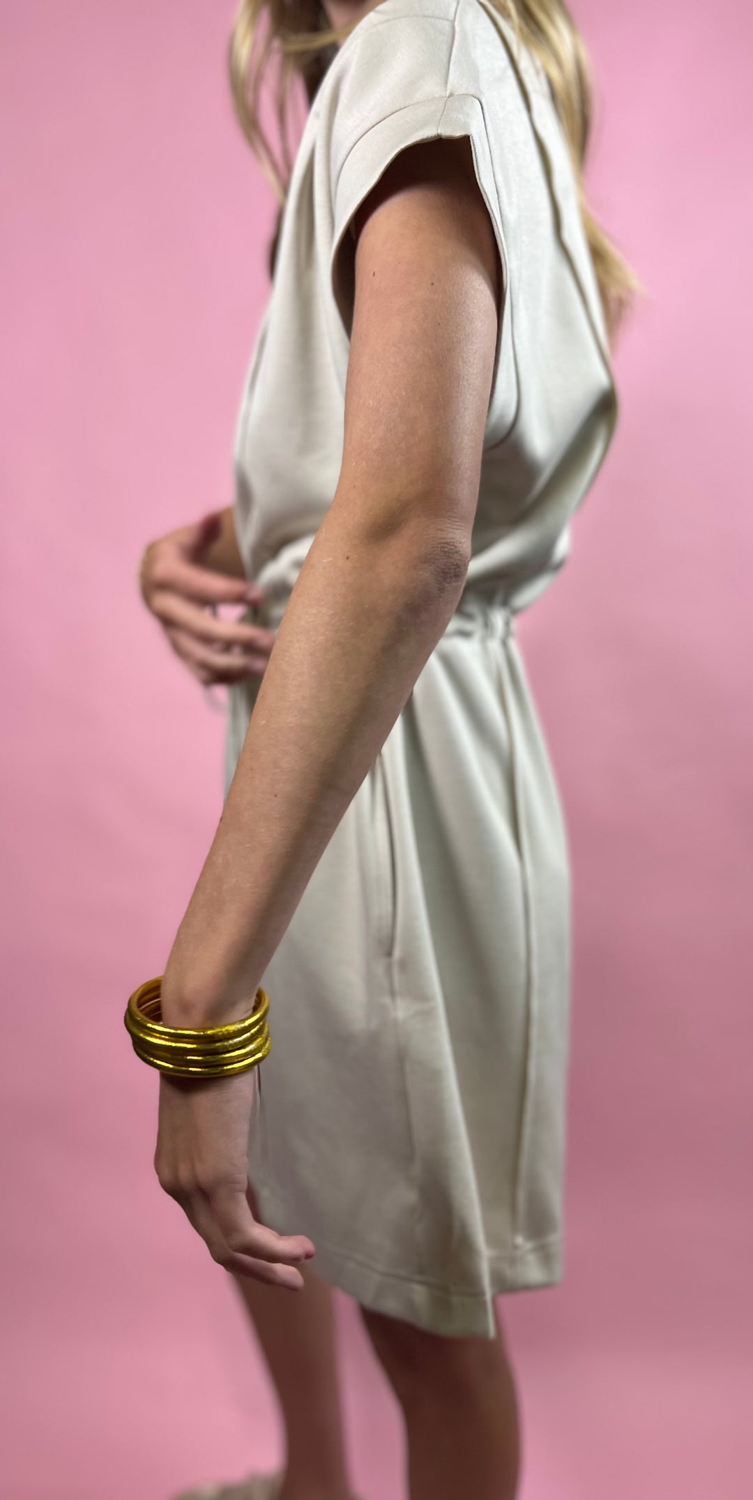 On the Go Active Dress | Ecru