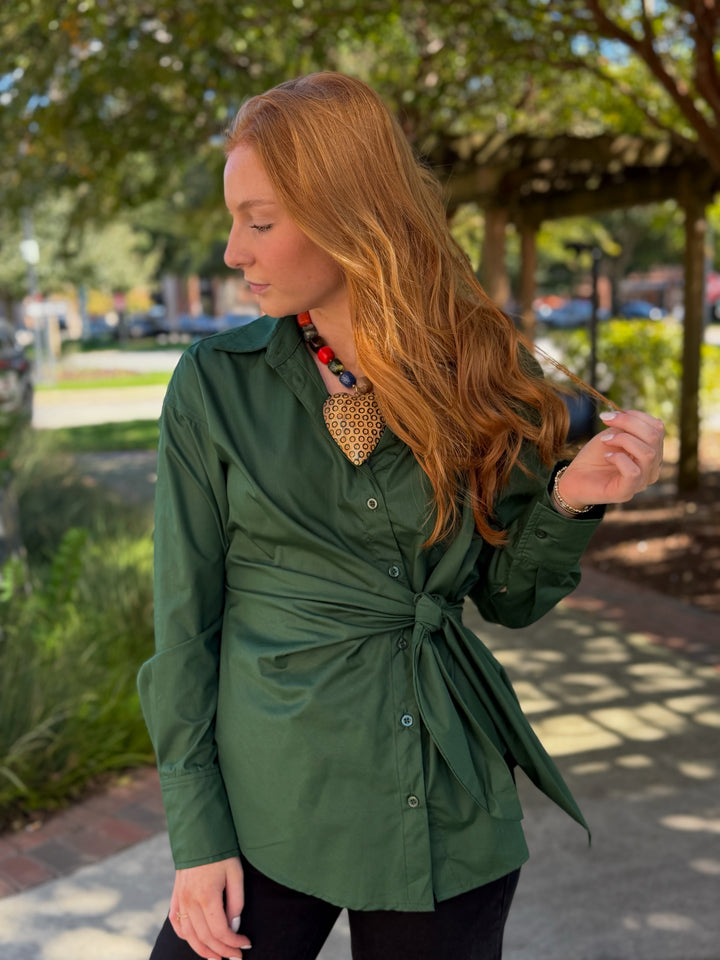 Ivy Wrap Blouse