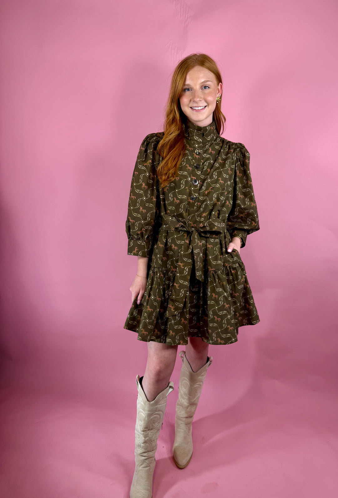 Rein It In Mini Dress
