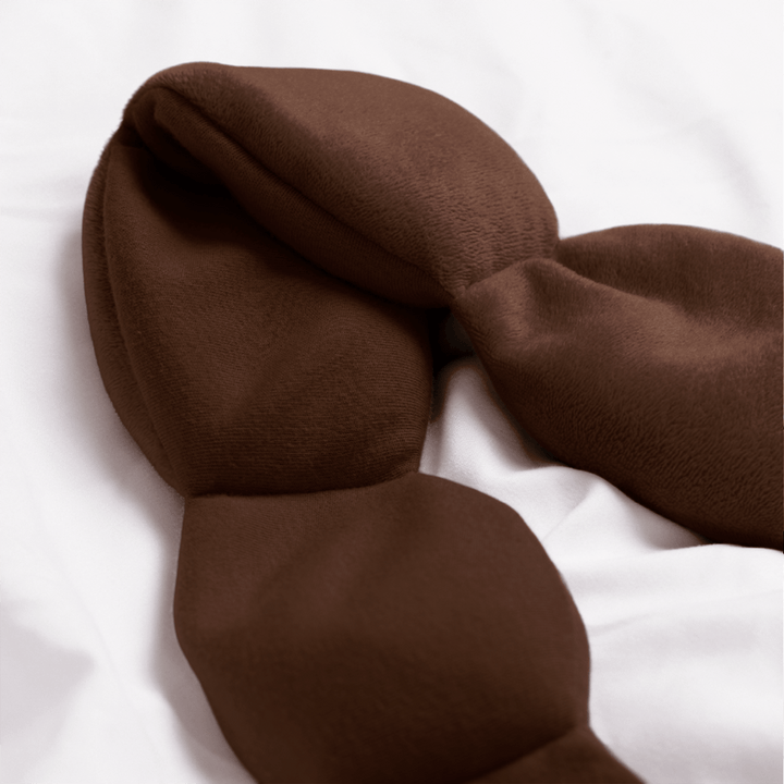 Weighted Sleep Eye Mask | Espresso