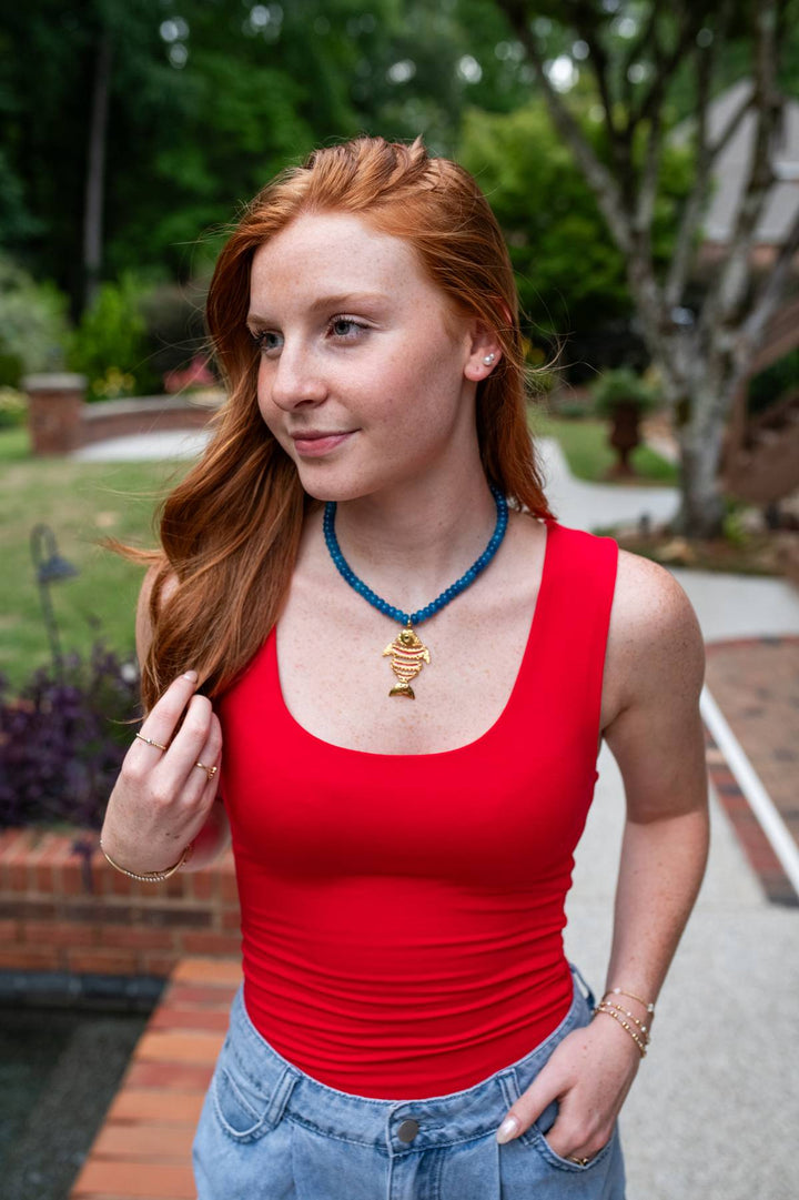 Soft Touch Tank | Ruby