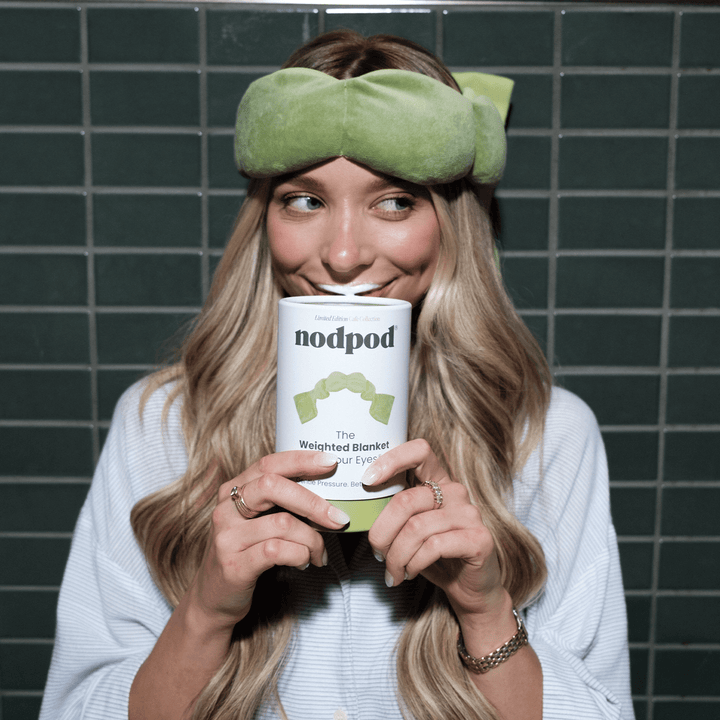 Weighted Sleep Eye Mask | Matcha