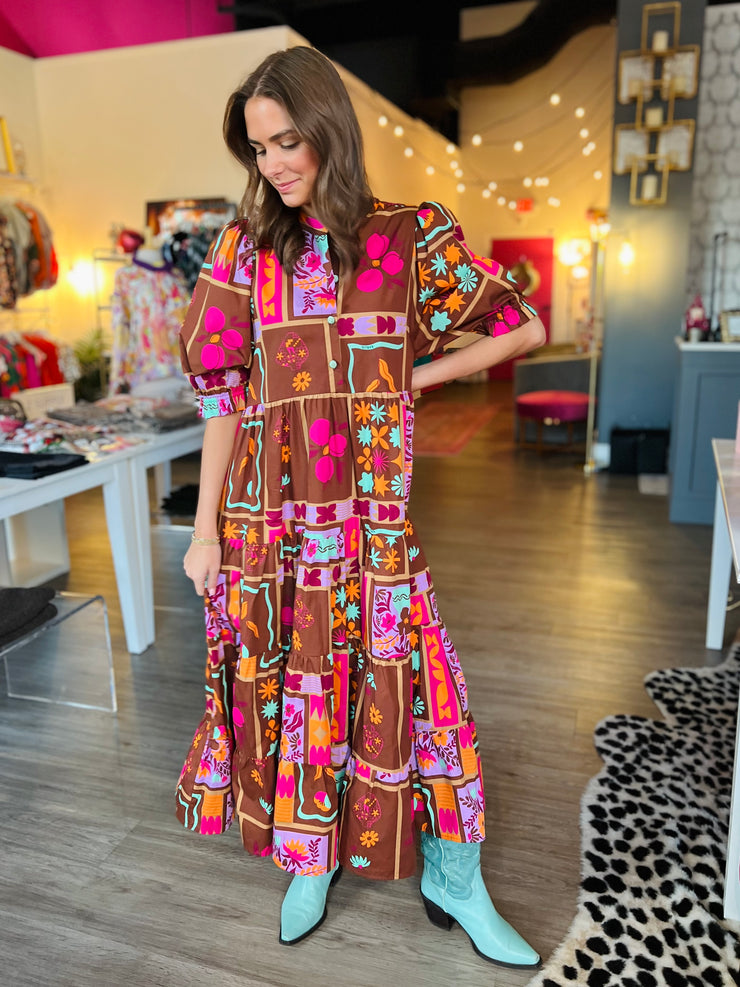 Kiki Maxi | Floral Frame