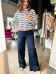 Thalia Sailor Pant | Navy