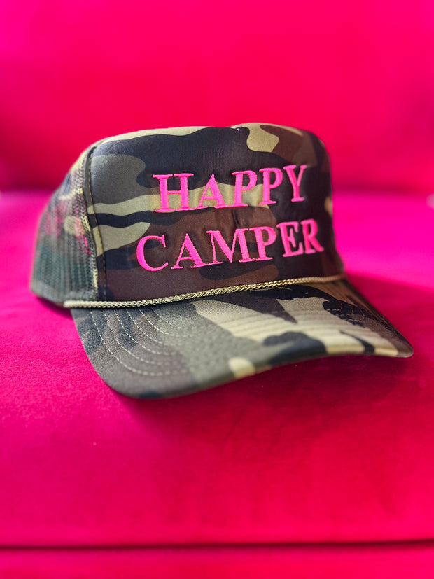 Happy Camper Trucker Hat