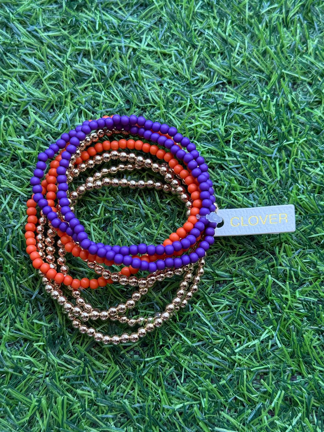 Saturday Staple Bracelet Set | Clemson