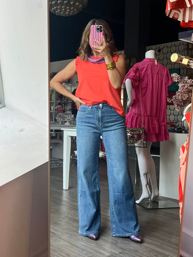 City Wide Leg Denim