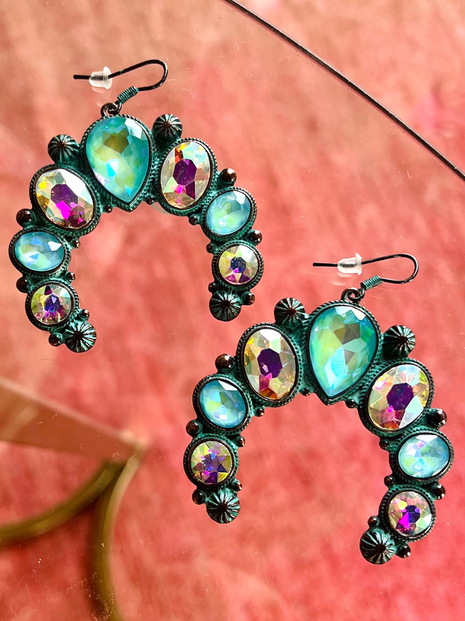 Bulls and Bling Earring