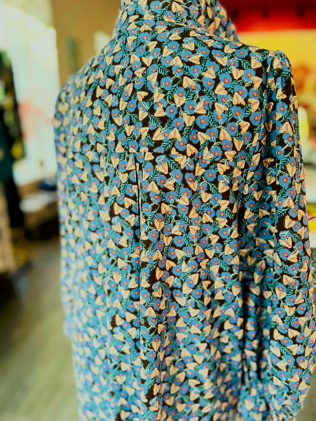 Denver Corduroy Dress | Blue Empire