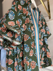 Floral Fields Trim Blouse