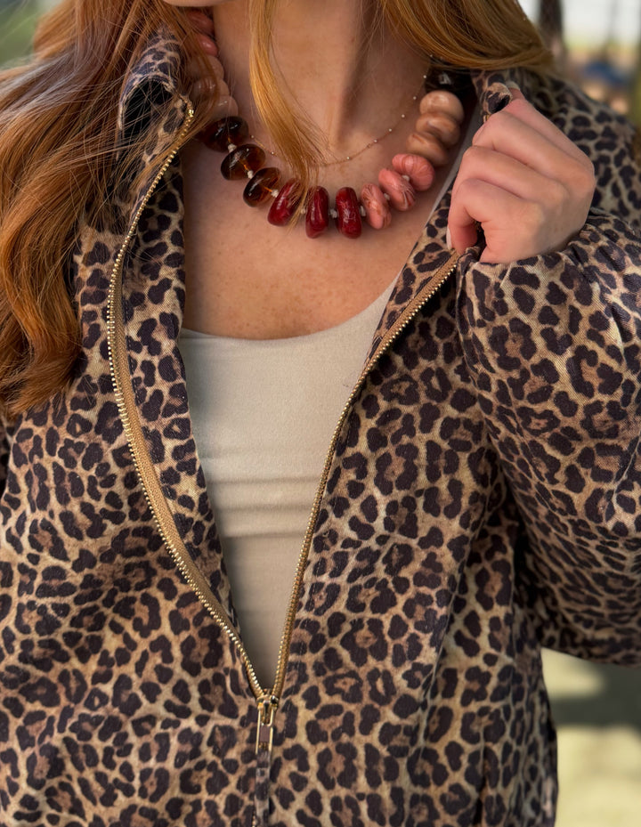 Leopard Print Swift Jacket