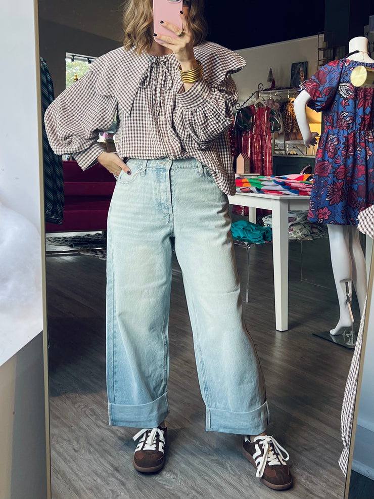 Lou Denim Pant | Faded Indigo