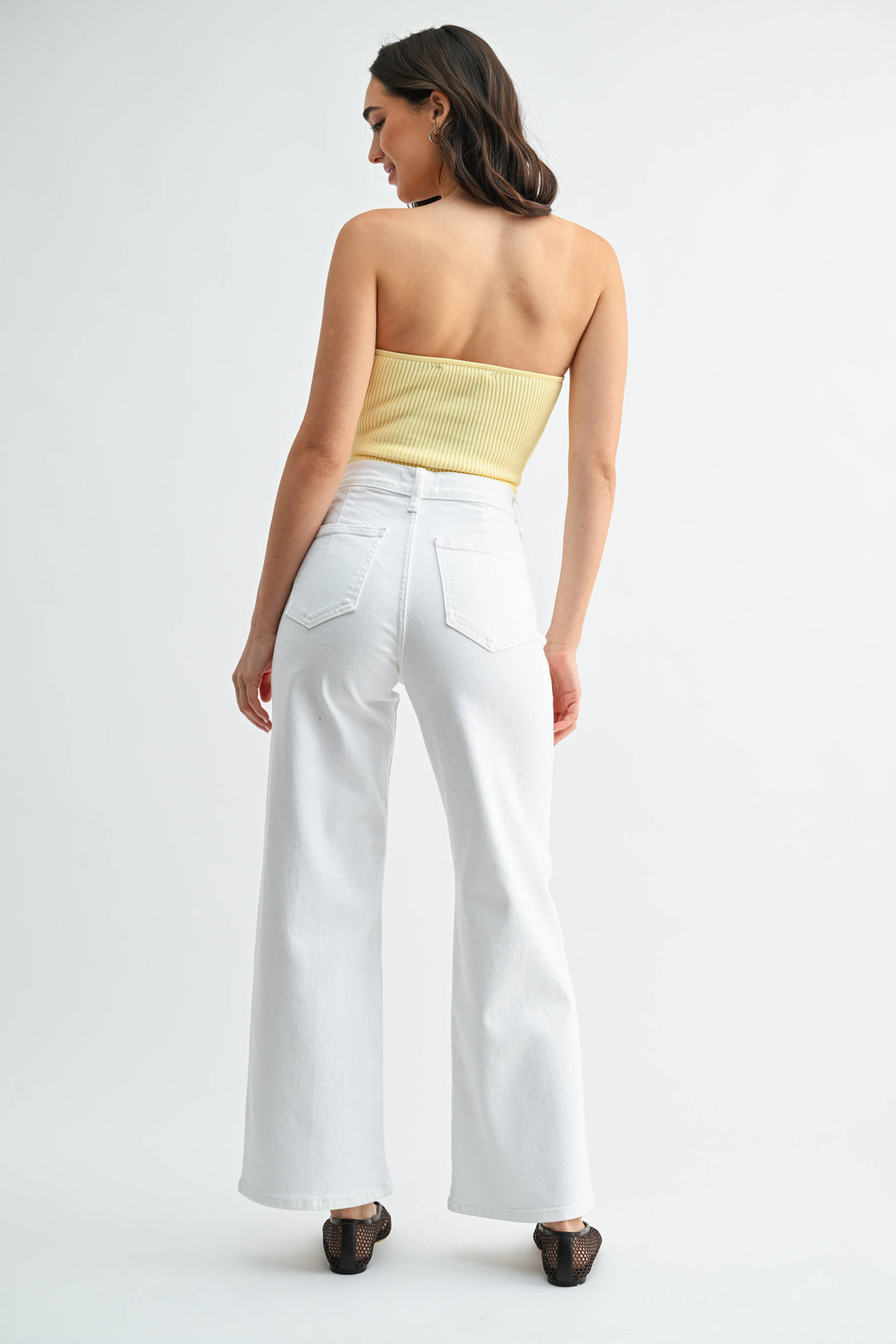 Hidden Pocket Trouser | WHITE