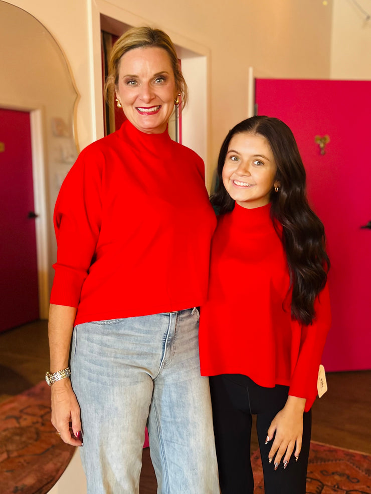 Aja 'Ortho' Solid Top | Scarlet