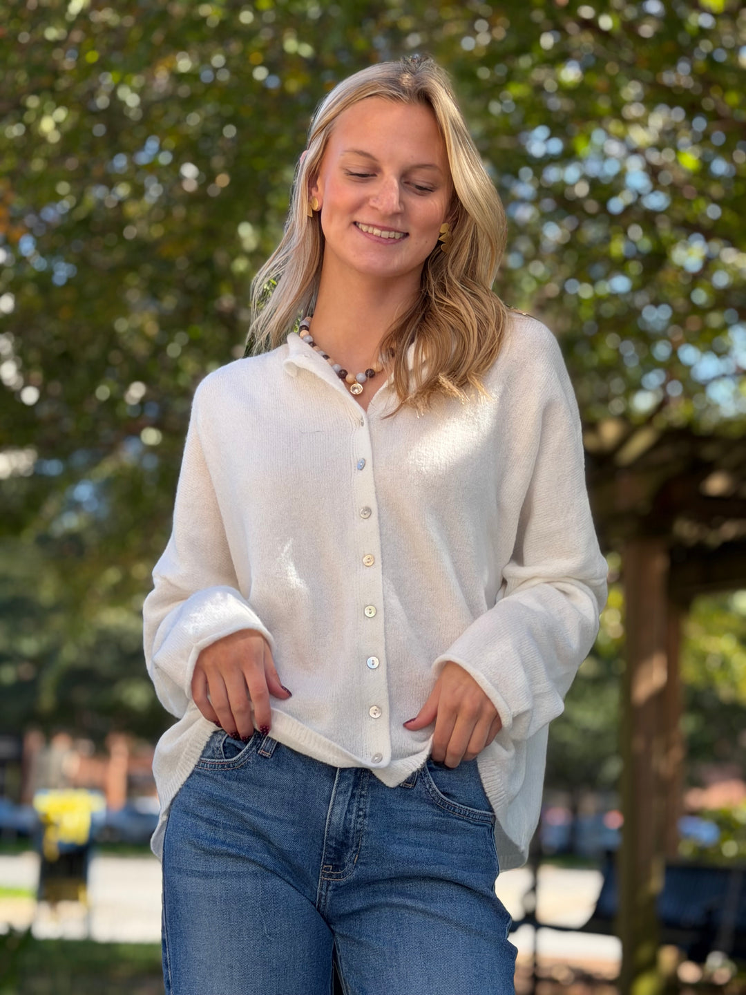 Forever Favorite Cardigan | Cloud Dancer