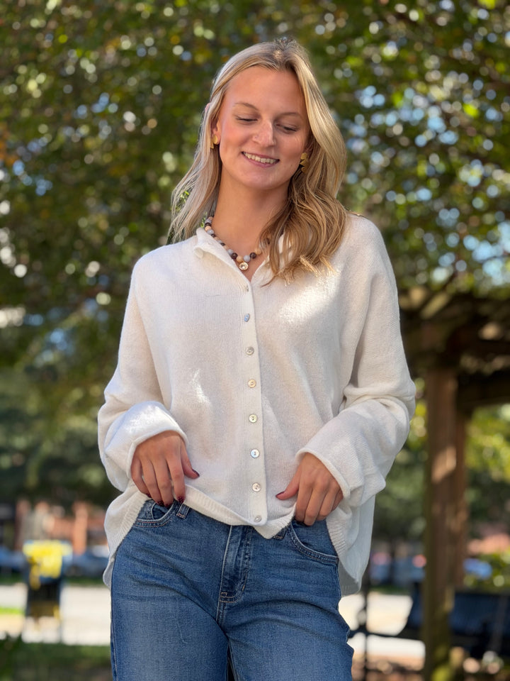 Forever Favorite Cardigan | Cloud Dancer