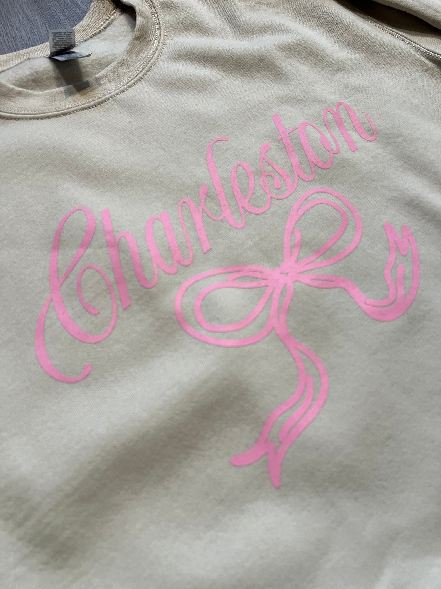 Charleston Bow Sweatshirt