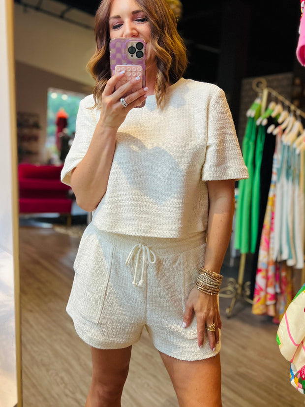 Knox Looped Terry Short | Natural