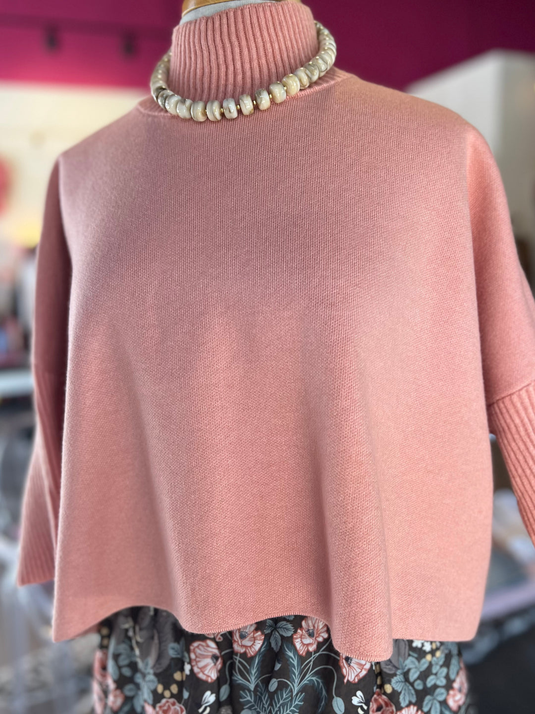 Aja Sweater | Rose Linen