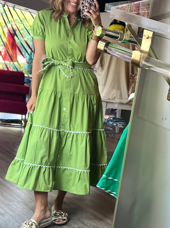 Celia Belted Maxi Dress