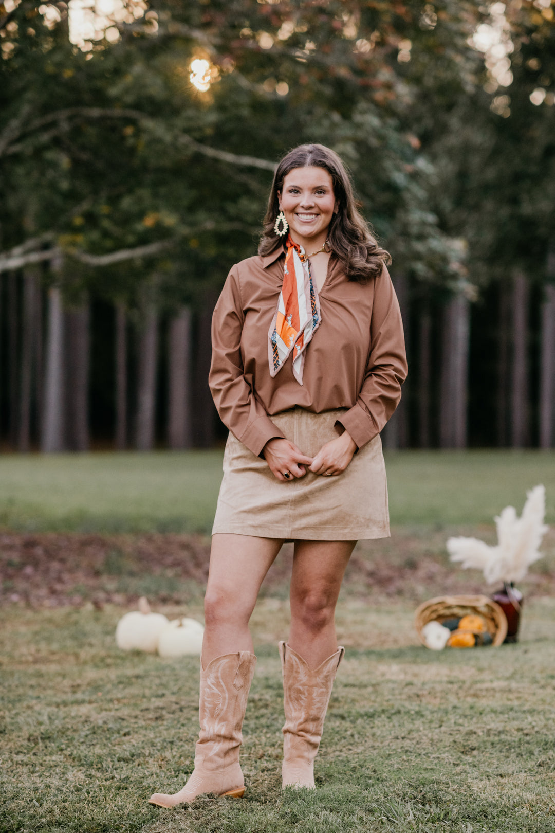 Charlotte Horseshoe Blouse