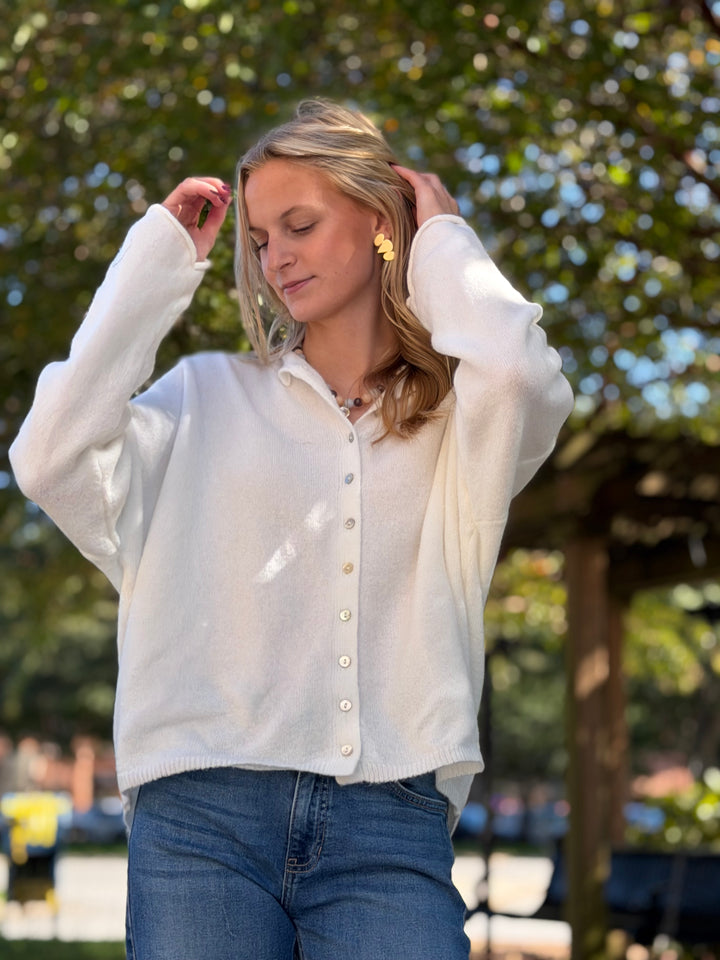 Forever Favorite Cardigan | Cloud Dancer