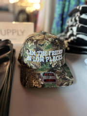 Friend in Low Places Camo Hat