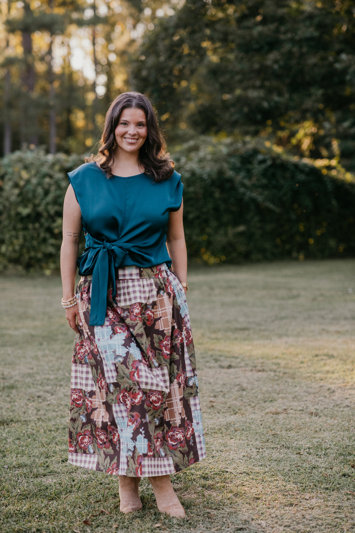 Lindsey Wrap Blouse
