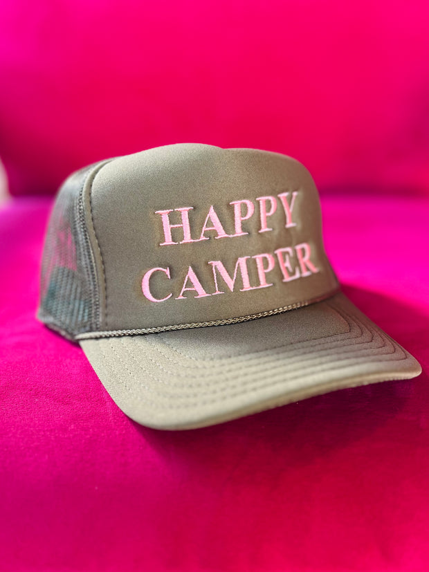 Happy Camper Trucker Hat