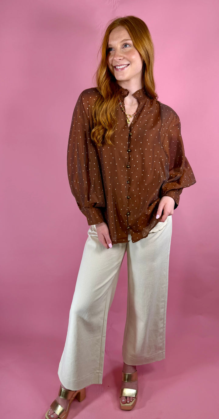 Espresso Martini Blouse